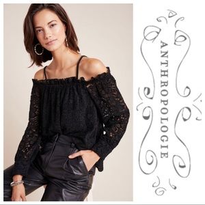 NWT Eri + Ali Romana Lace Top